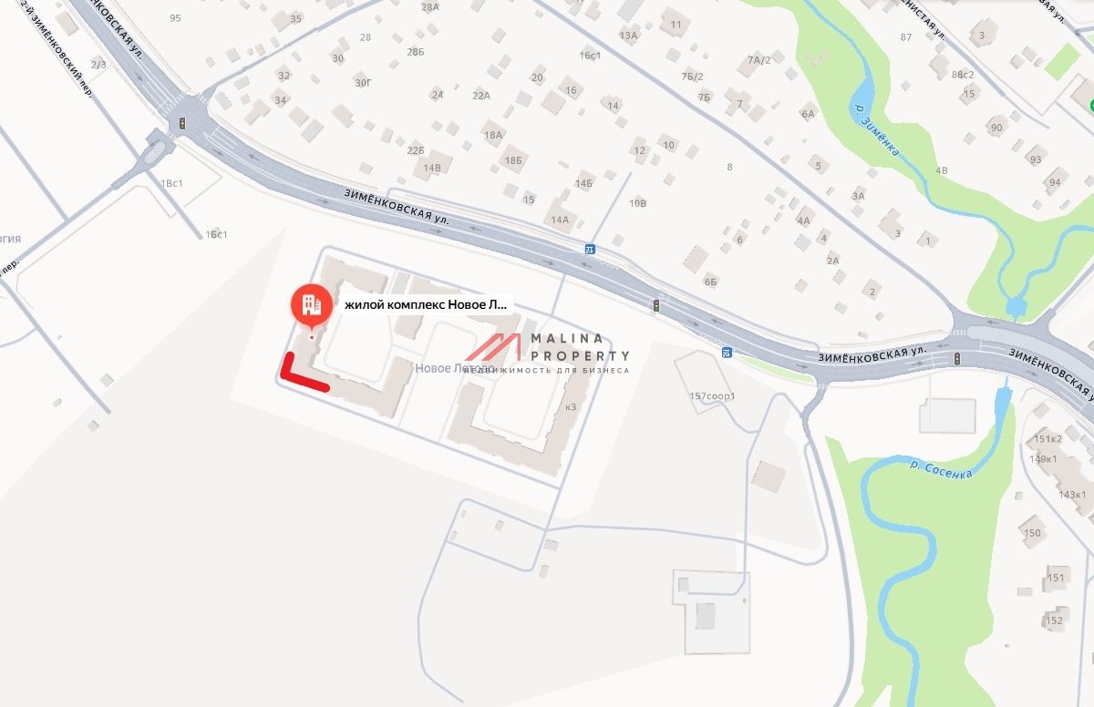 Продажа коммерческого помещения в ЖК Новое Летово