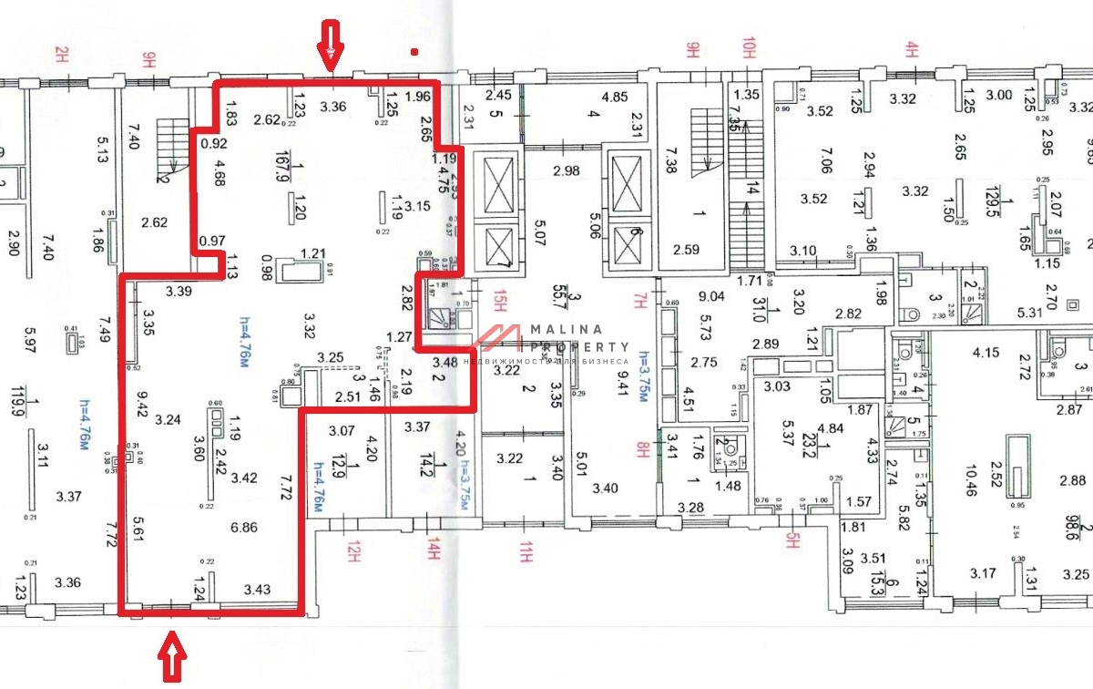 Аренда помещения рядом с метро Новые Черемушки