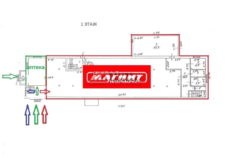 Продажа здания с сетевыми арендаторами рядом с метро Ховрино 