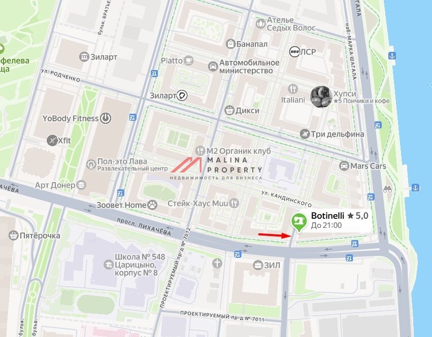 Продажа помещения с арендатором в жилом комплексе Зиларт