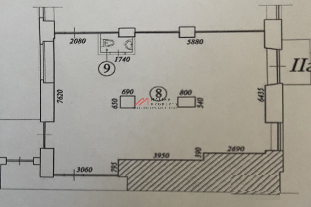 Аренда помещения у метро Спортивная 