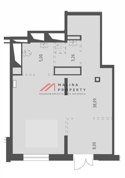 Продажа помещения с арендатором "Ozon" в ЖК "Пятницкие Луга"
