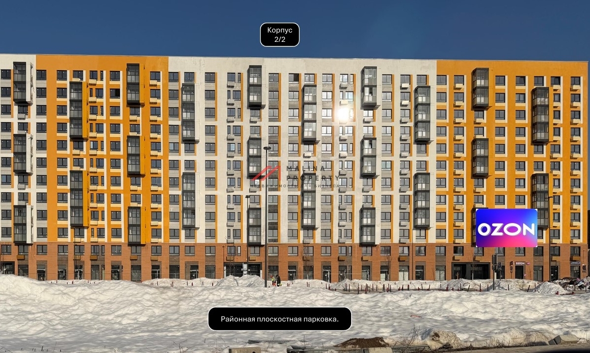 Продажа помещения с арендатором "Ozon" в ЖК "Пятницкие Луга"