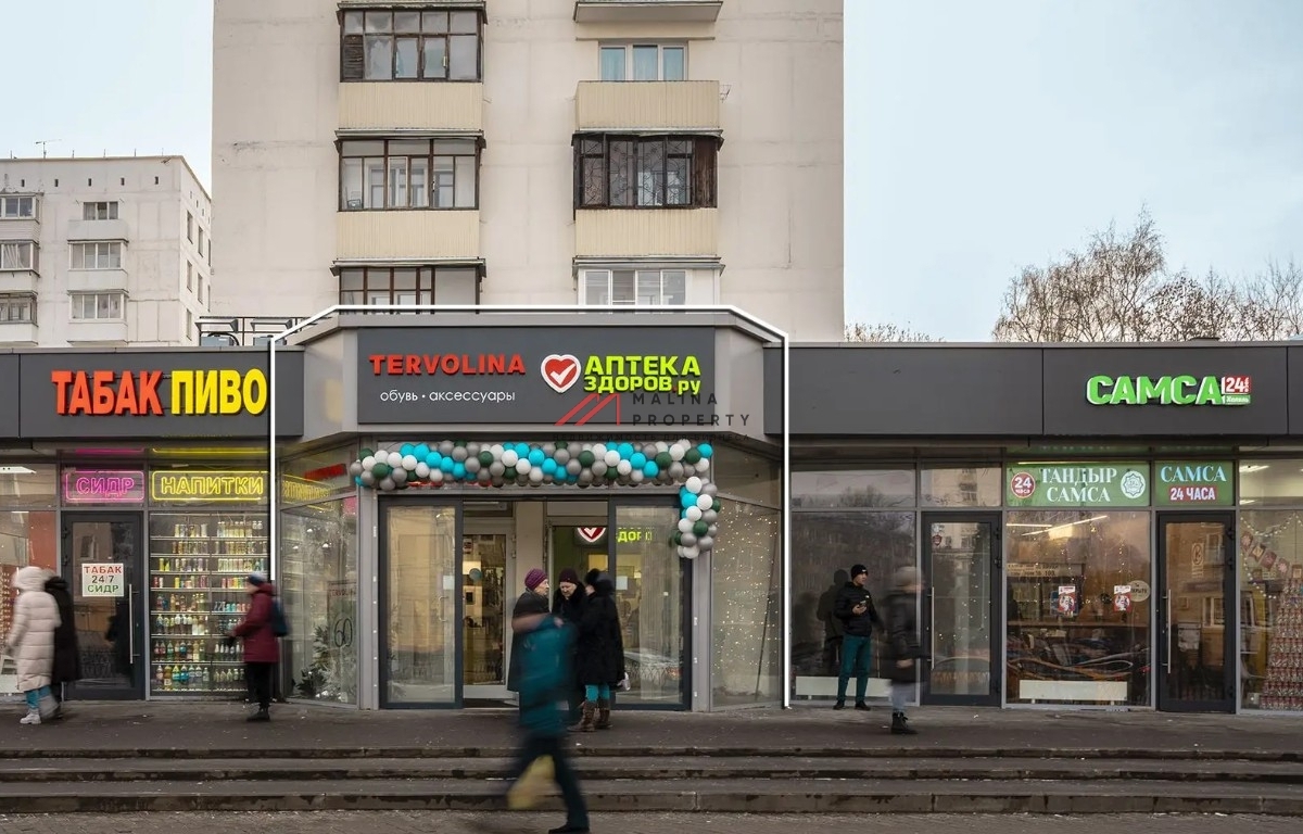 Продажа помещения с сетевыми арендаторами