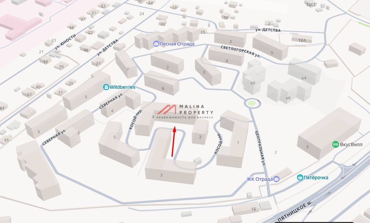 Продажа помещения в жилом комплексе Лесная Отрада