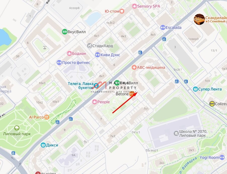 Продажа нежилого помещения с аптекой Апрель