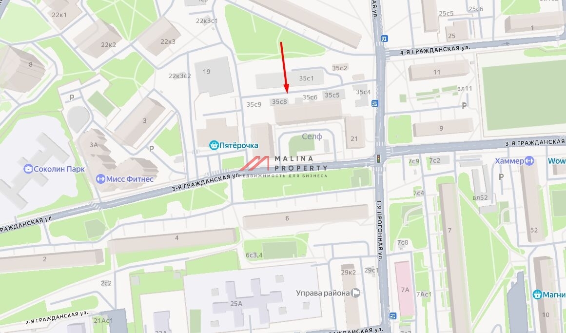 Продажа торгового помещения в жилом комплексе Селф