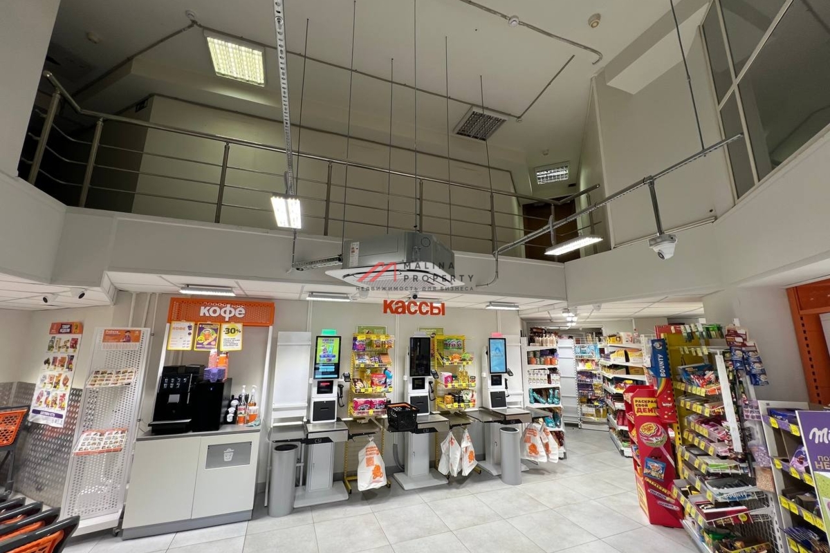 Продажа торгового помещения с супермаркетом Дикси