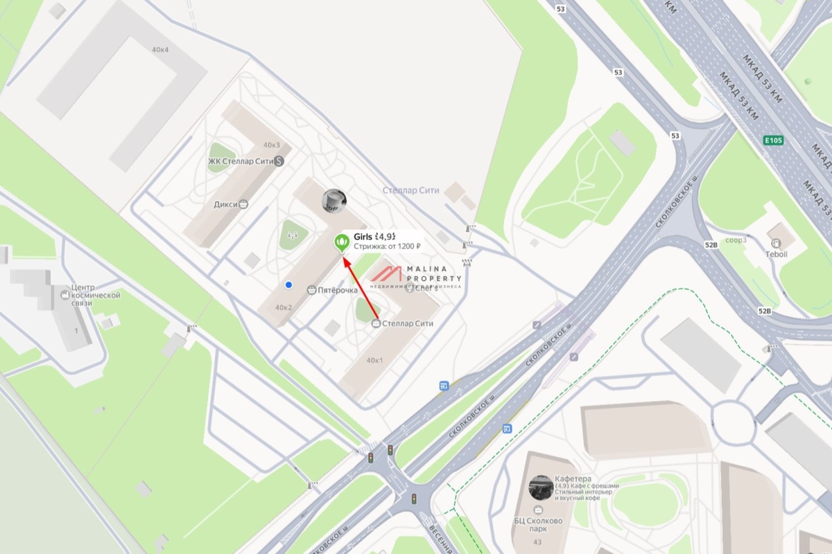 Продажа помещения с арендаторами в ЖК «Стеллар Сити»