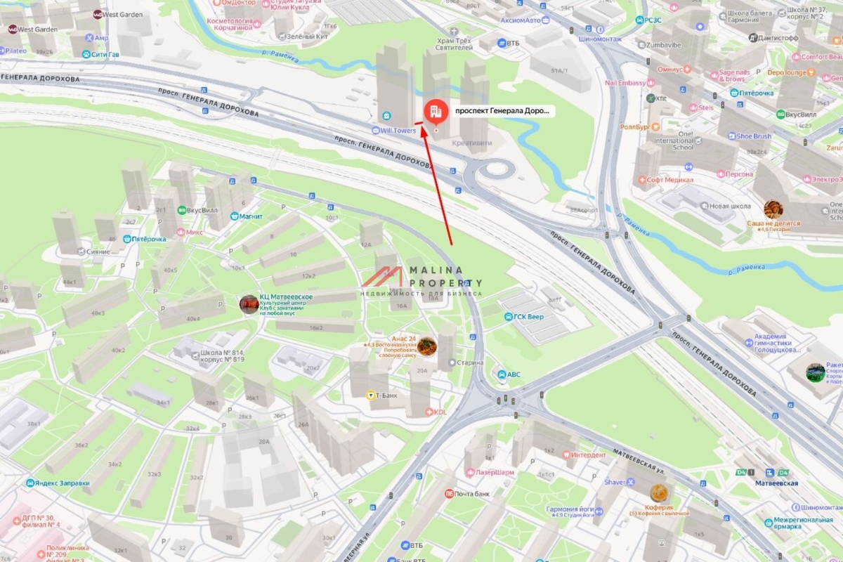 Продажа торгового помещения в ЖК "Will Towers" 