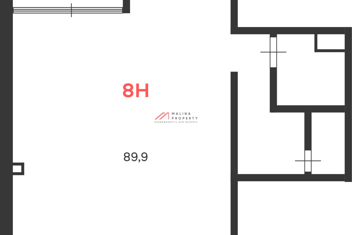 Аренда торгового помещения в новом доме 