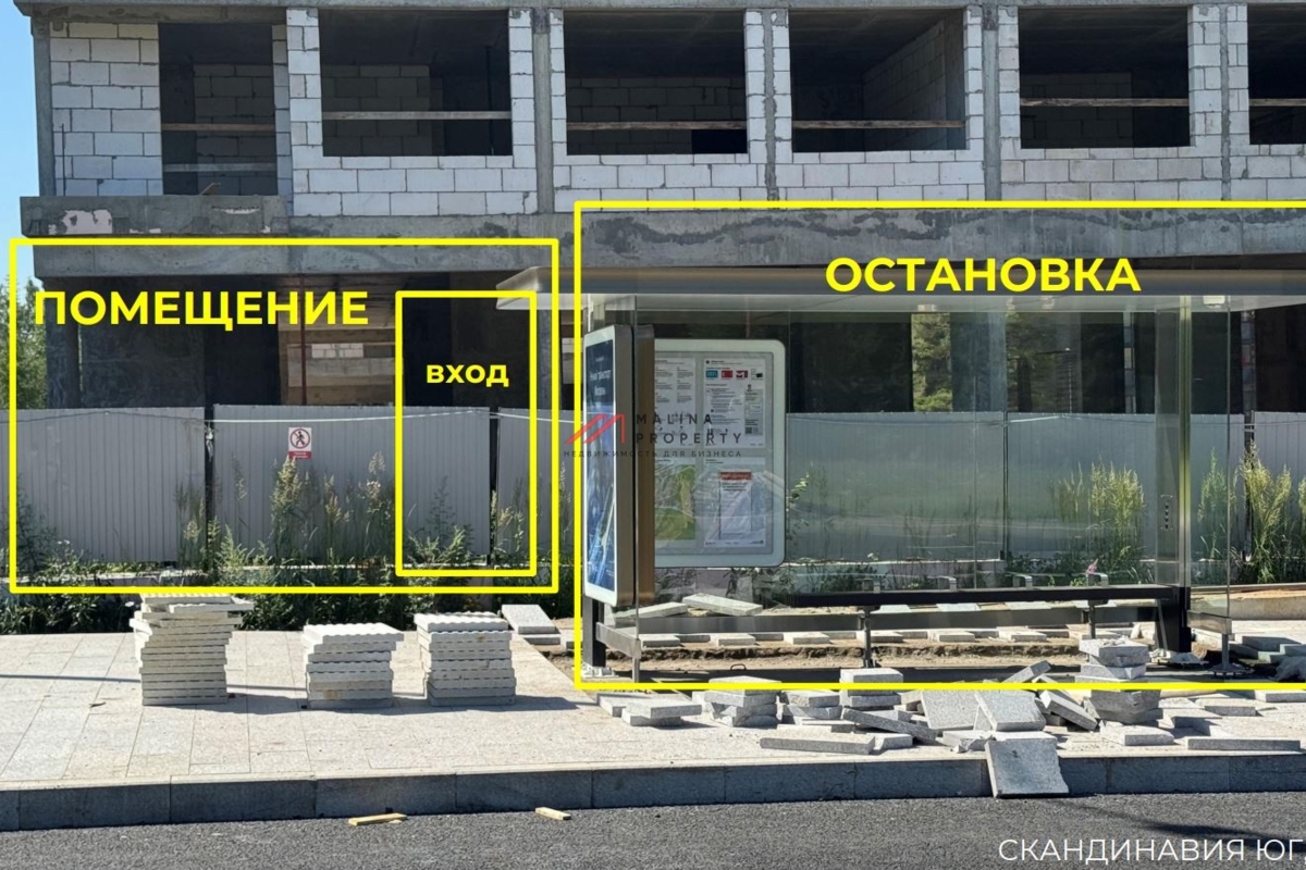 Аренда торгового помещения в ЖК Скандинавия Юг