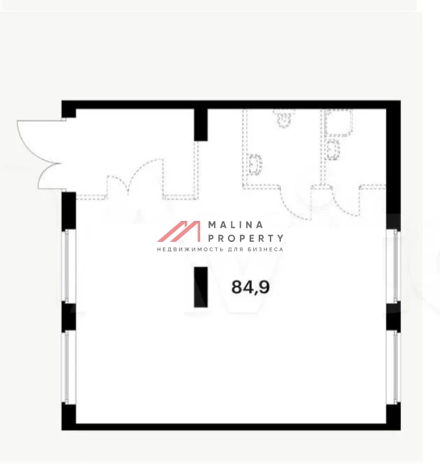 Аренда торгового помещения в ЖК Барклая