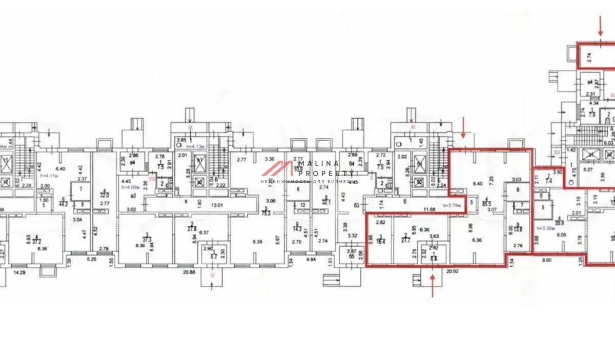 Аренда торгового помещения на Долгопрудной аллее