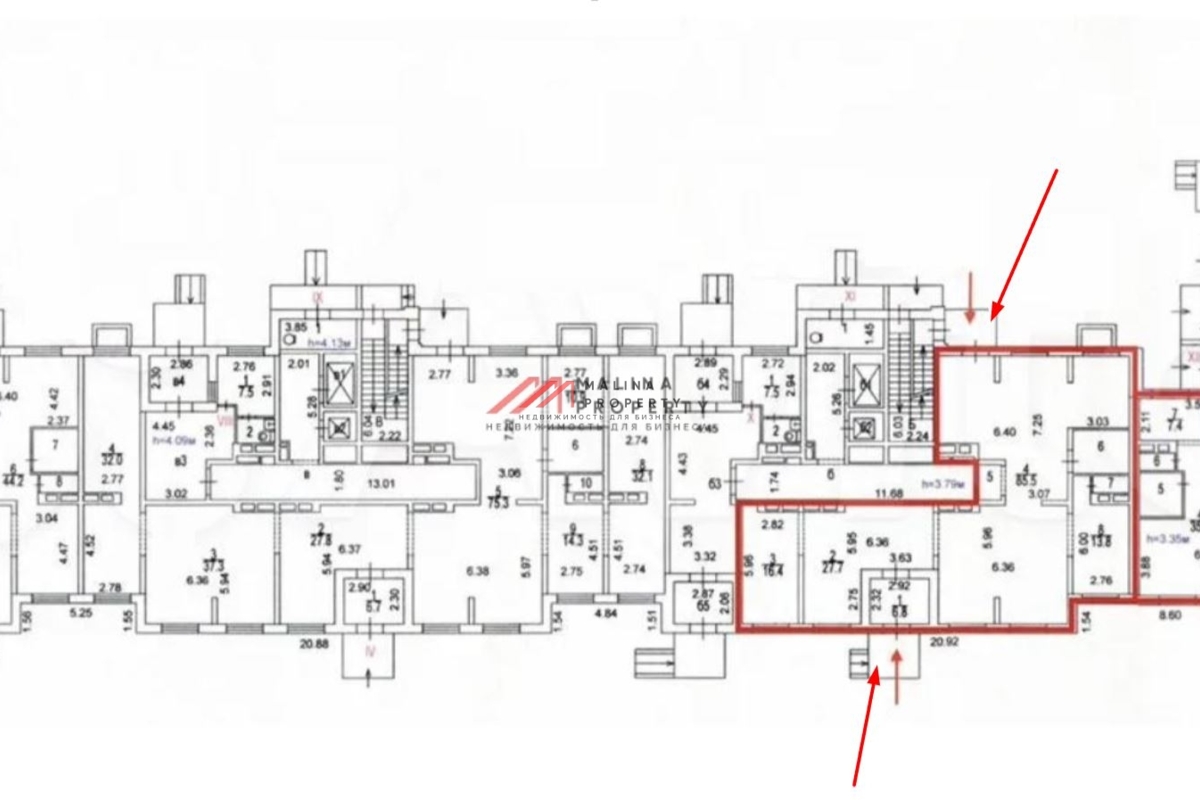 Аренда торгового помещения на Долгопрудной аллее