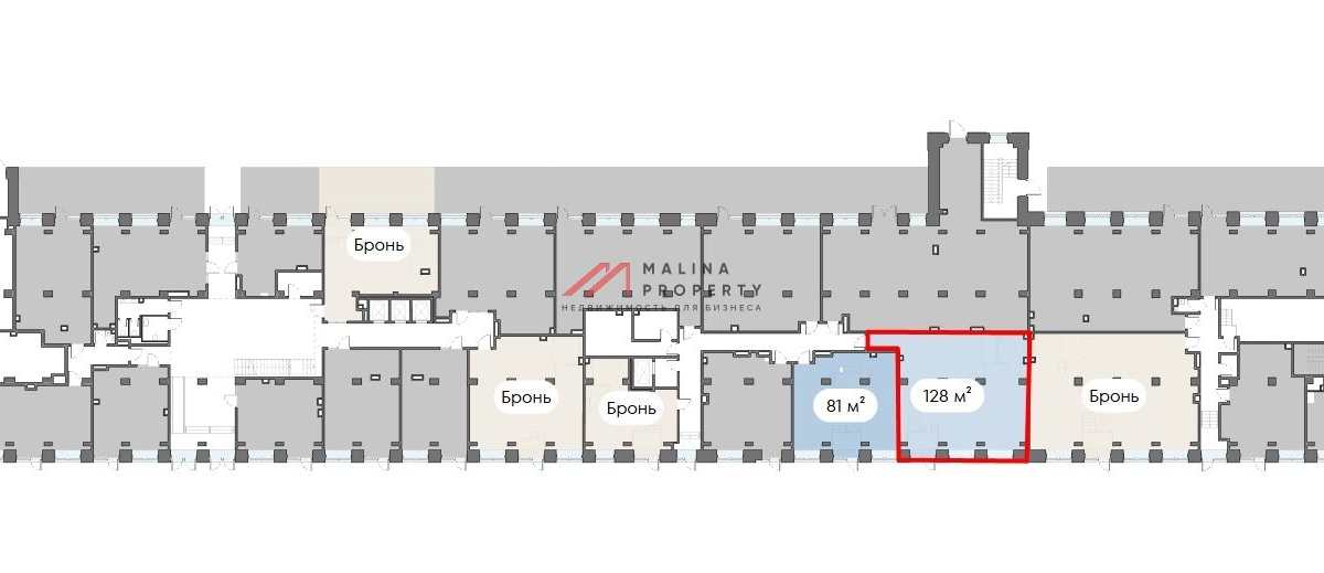 Продажа помещения в деловом центре Мануфактура XIX