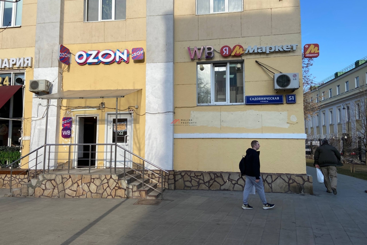Аренда торгового помещения на Садовнической 