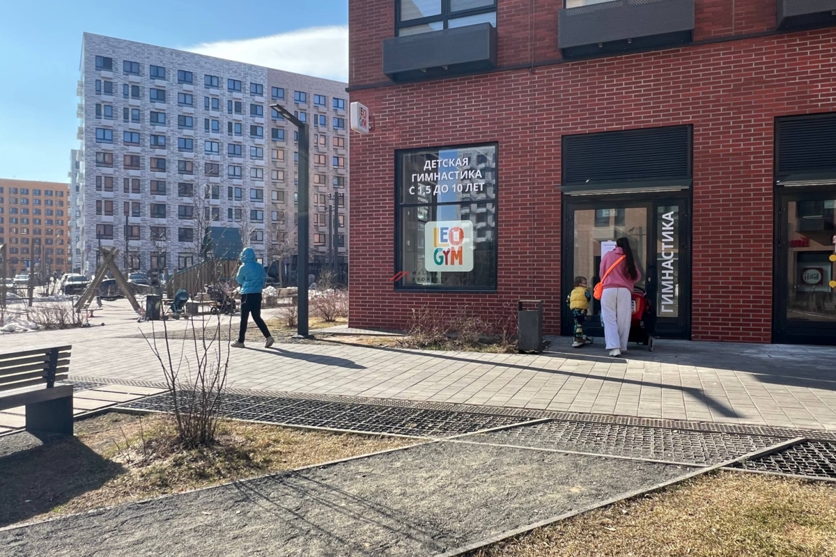 Арендный бизнес с Детским центром гимнастики в ЖК "Ильинские Луга" 