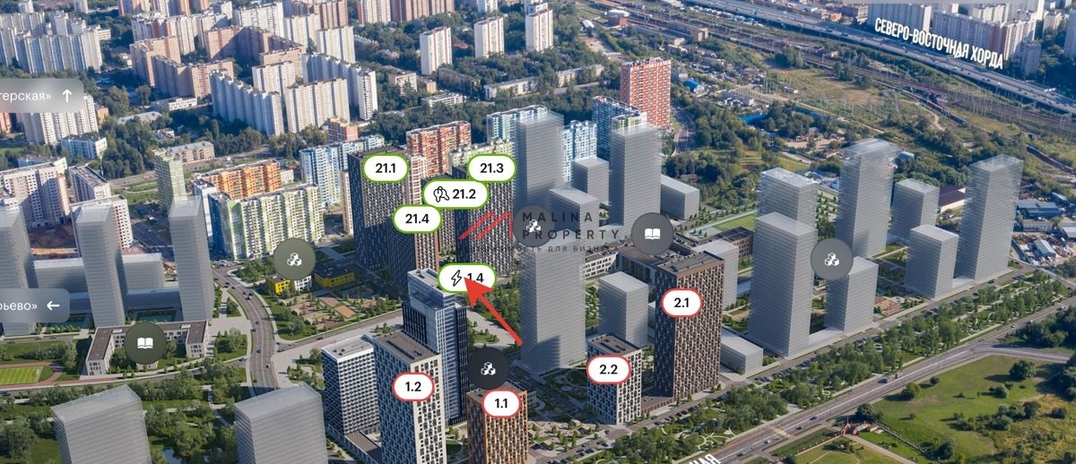 Аренда торгового помещения в ЖК "Бусиновский парк"