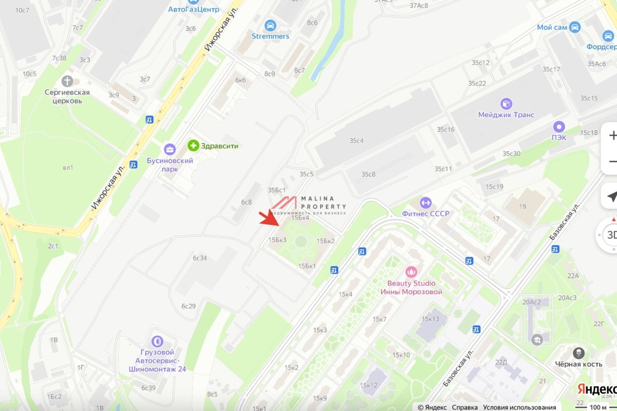 Аренда торгового помещения в ЖК "Бусиновский парк"