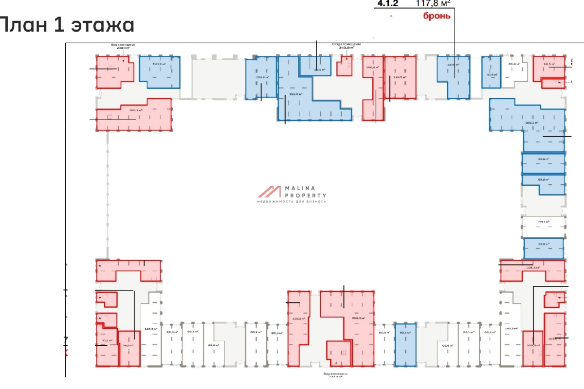 Продажа торгового помещения в ЖК «Квартал Метроном»
