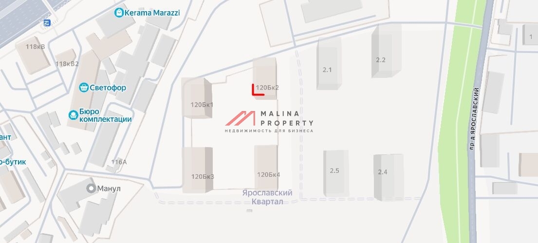 Продажа торгового помещения в ЖК "Ярославский квартал"