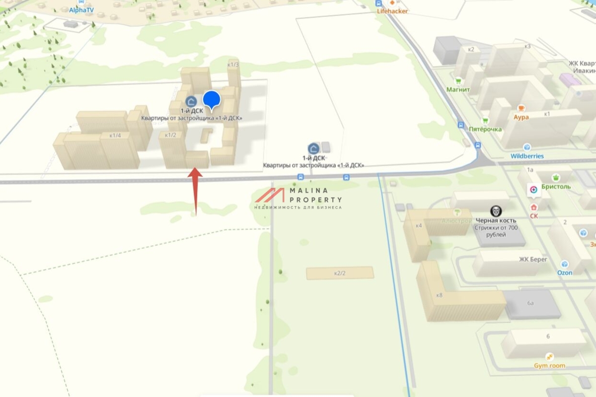 Продажа торгового помещения в ЖК "1-й Химкинский"