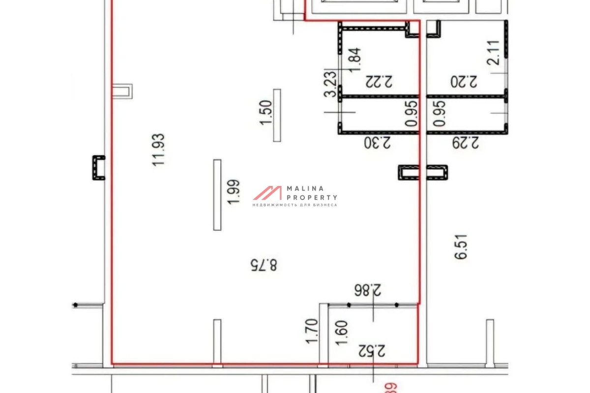 Продажа помещения с сетевым арендатором медцентр "GoldenMed"