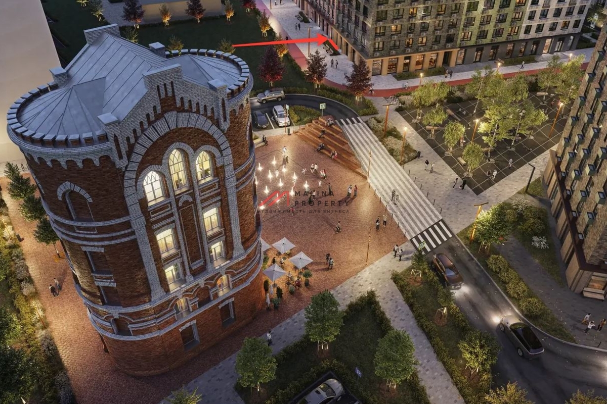 Продажа торгового помещения в ЖК "Яуза Парк" 