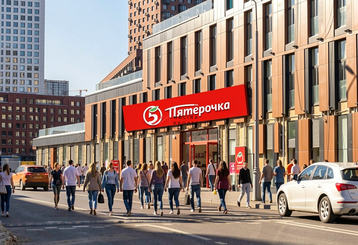 Продажа помещения с магазином Пятерочка в МФЗ "Эйлер"
