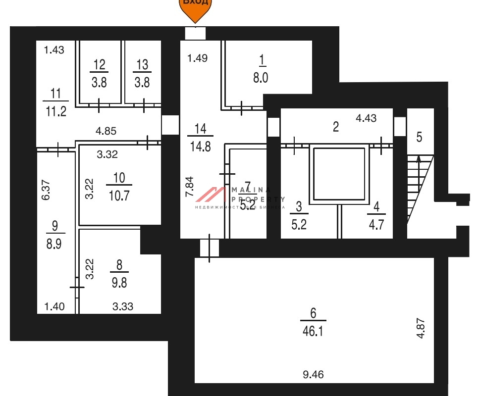 Продажа помещения с окупаемостью 7 лет 