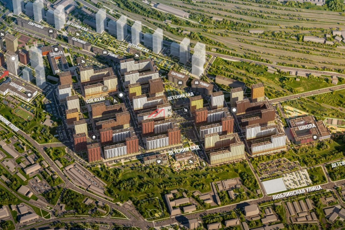 Аренда торгового помещения в ЖК "Люблинский парк"