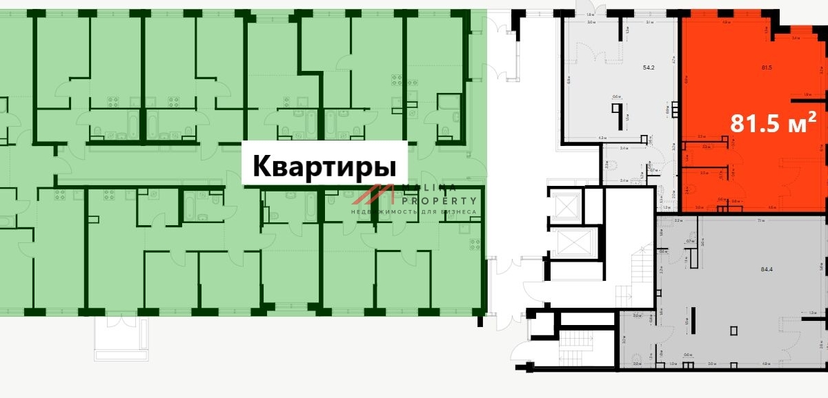 Продажа коммерческого помещения в новостройке