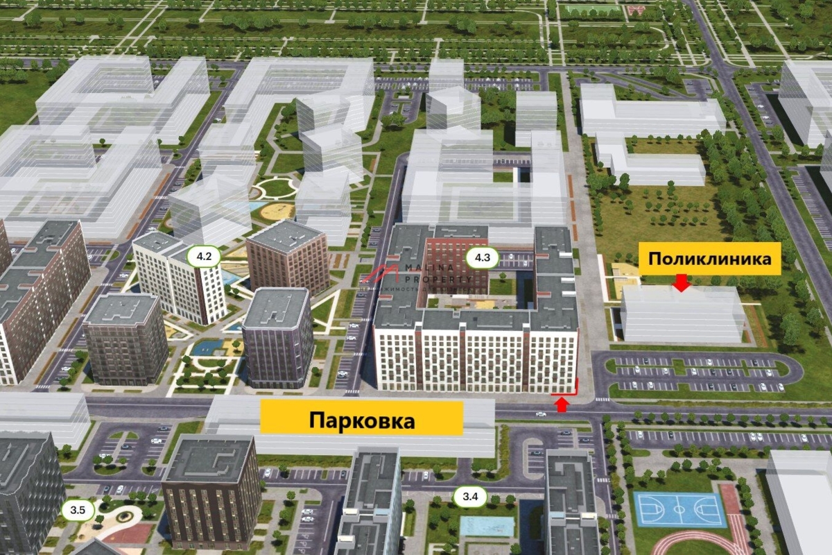 Продажа коммерческого помещения в новостройке