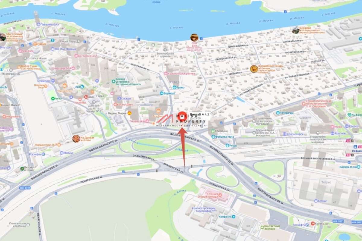 Продажа торгового помещения с арендатором Винлаб 