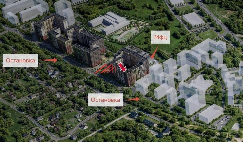 Продажа торгового помещения в новом ЖК в Новой Москве