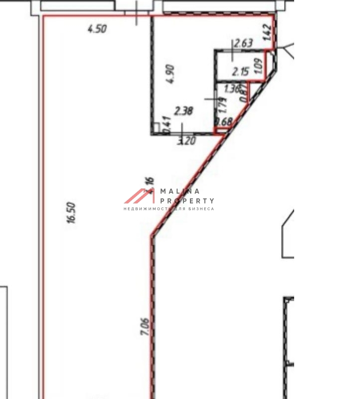 Аренда торгового помещения в ЖК "Одинцово-1" 