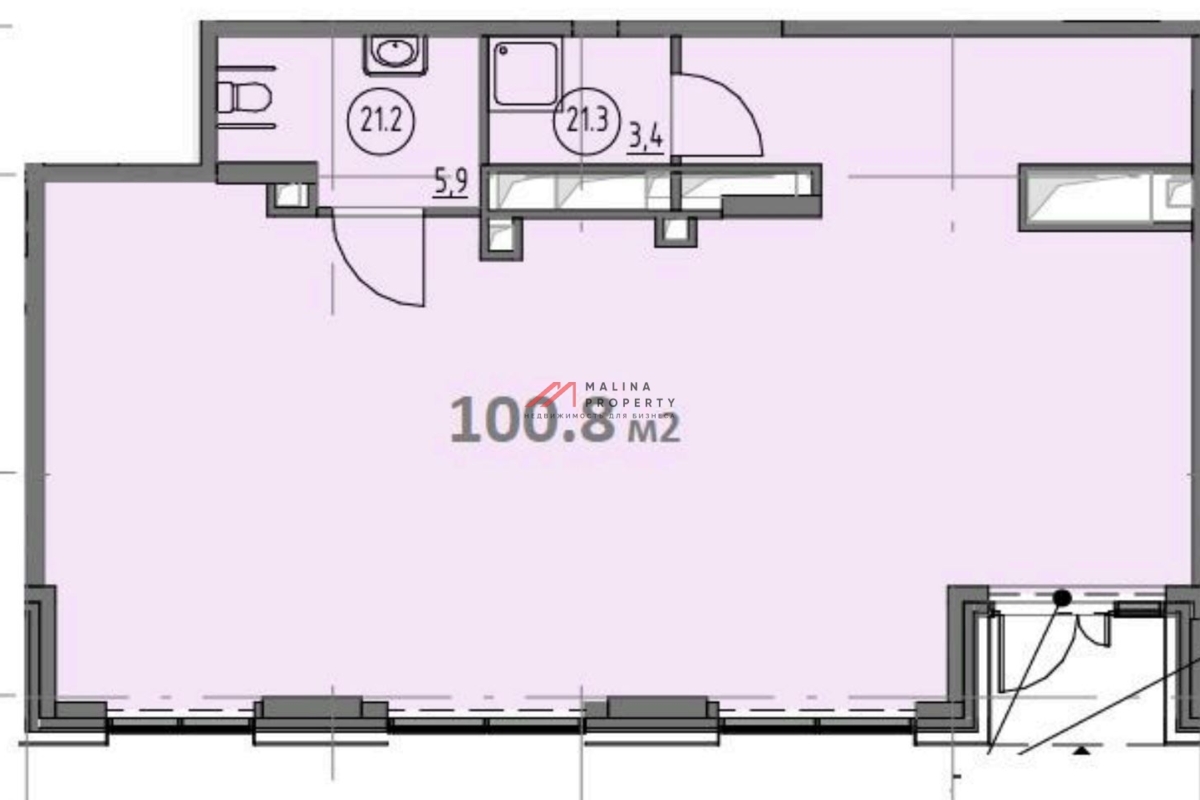 Продажа помещения в жилом комплексе Shagal