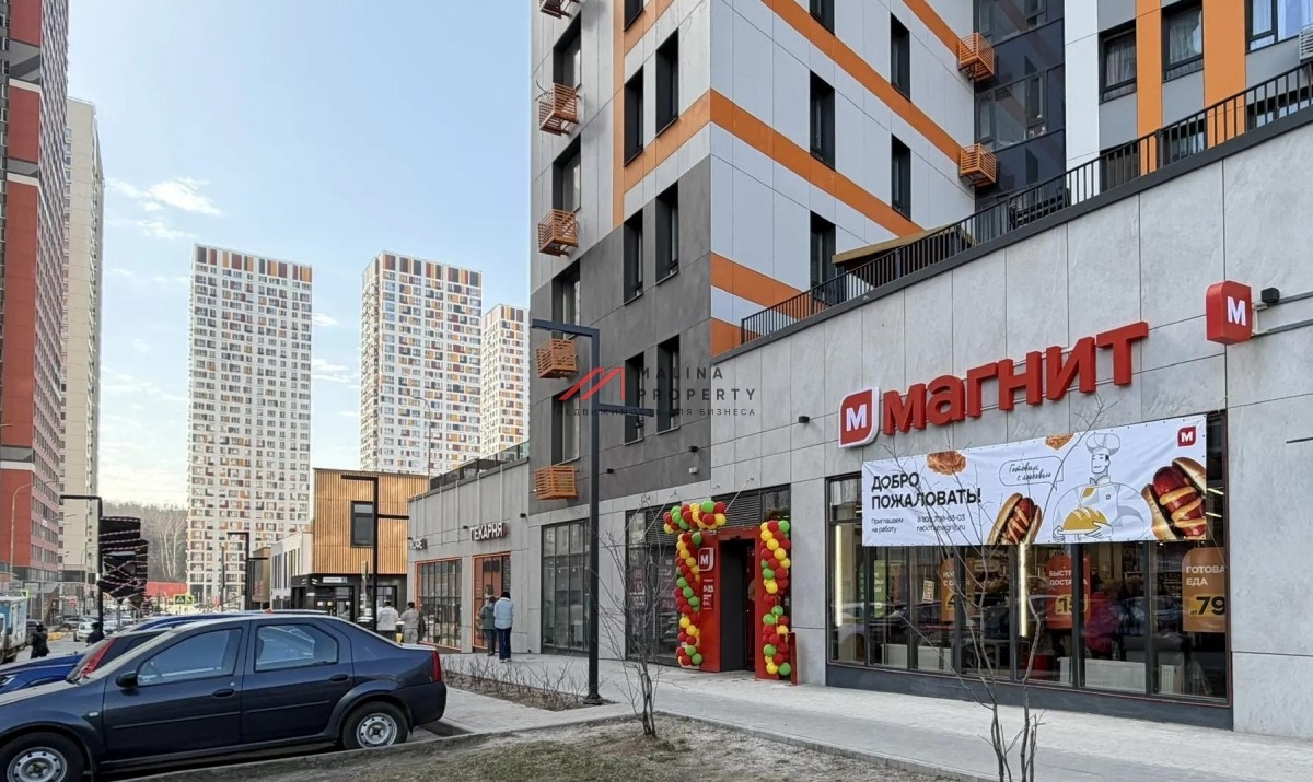 Продажа помещения с арендатором "Магнит" в ЖК Спутник