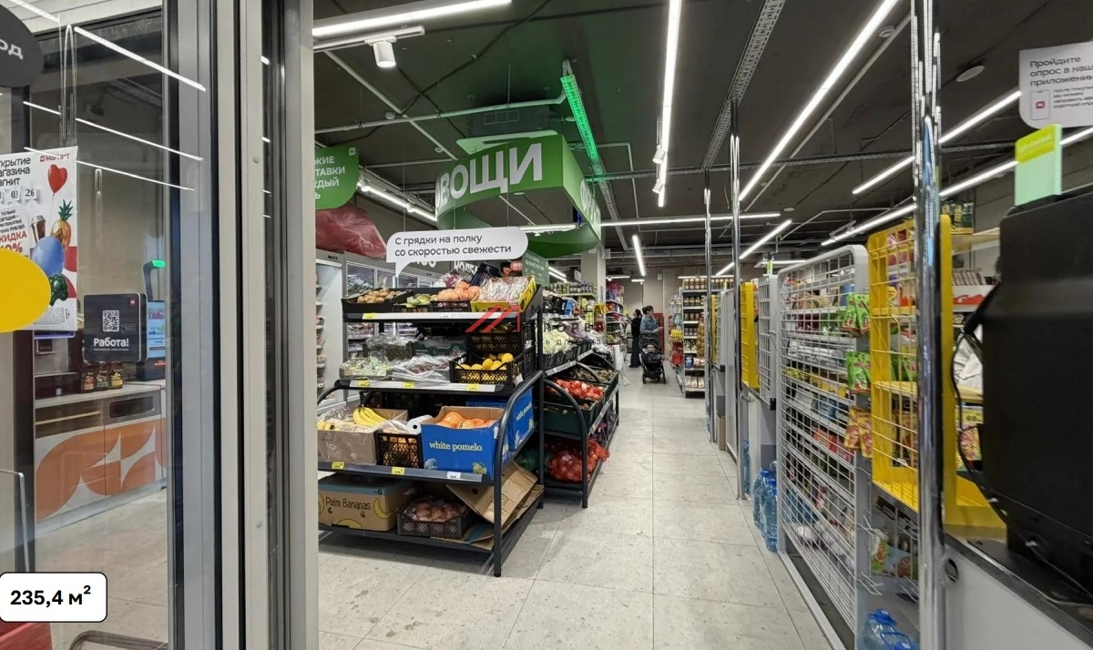 Продажа помещения с арендатором "Магнит" в ЖК Спутник