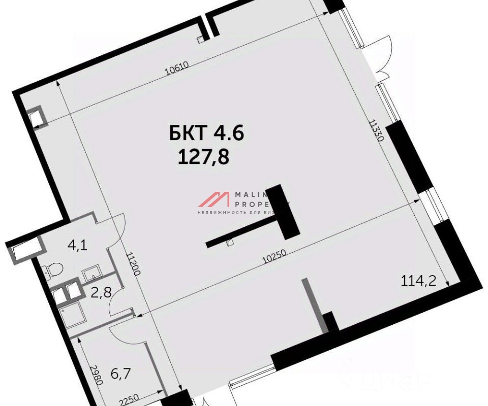 Продажа торгового помещения в ЖК "Движение Тушино" 