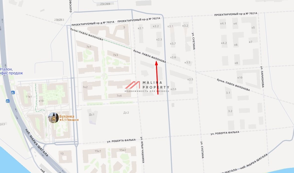 Продажа помещения в жилом комплексе Shagal