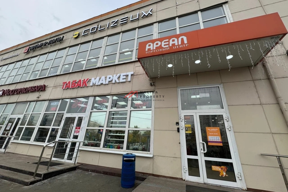 Продажа помещения с арендаторами в ТЦ "Ареал" 