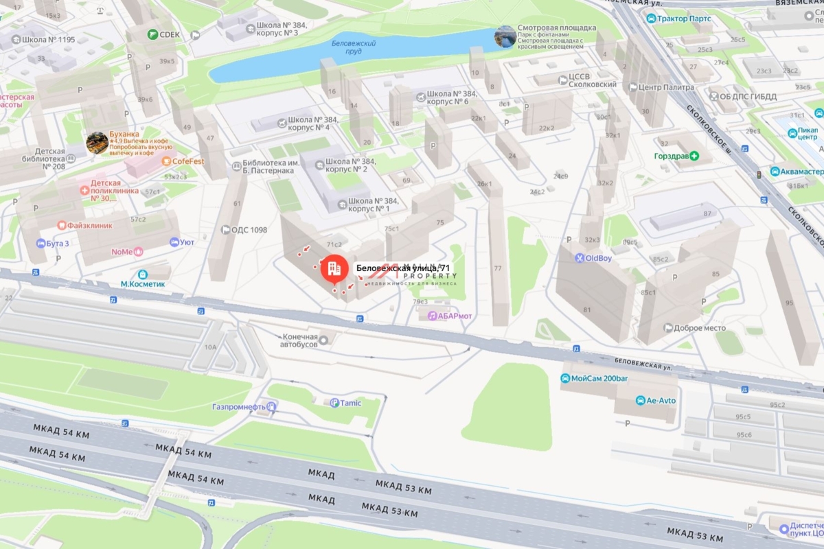 Продажа торгового помещения в районе Кунцево