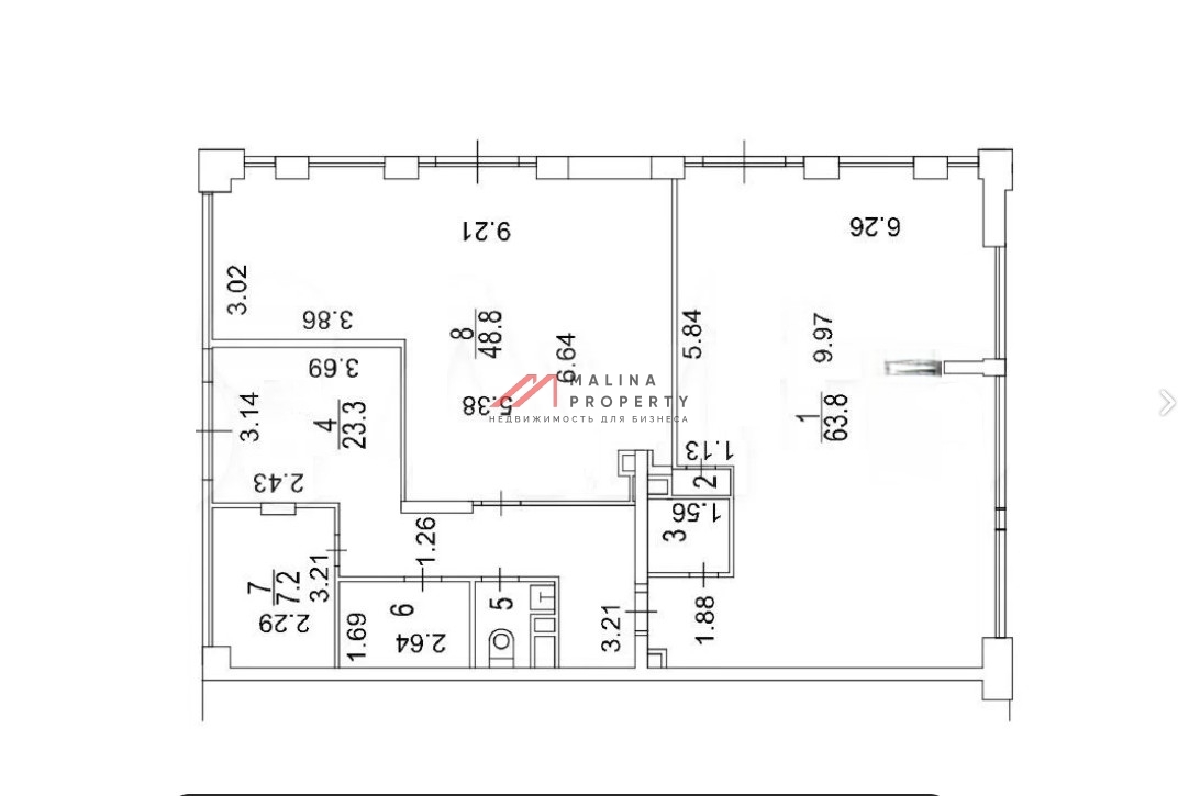 Продажа коммерческого помещения в ЖК Зиларт
