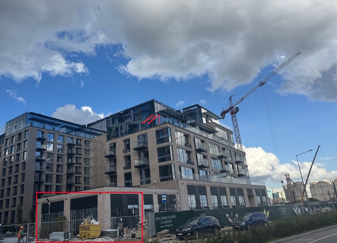 Продажа помещения в ЖК Примавера, 1-я линия