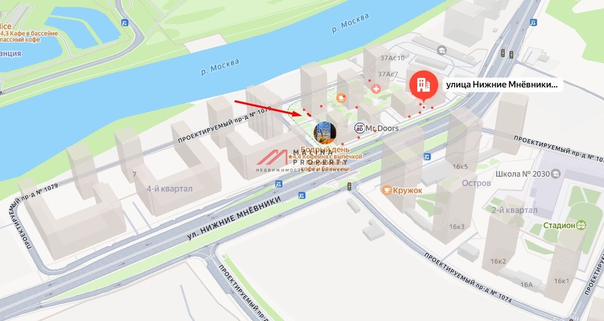 Продажа торгового помещения в ЖК "Остров"