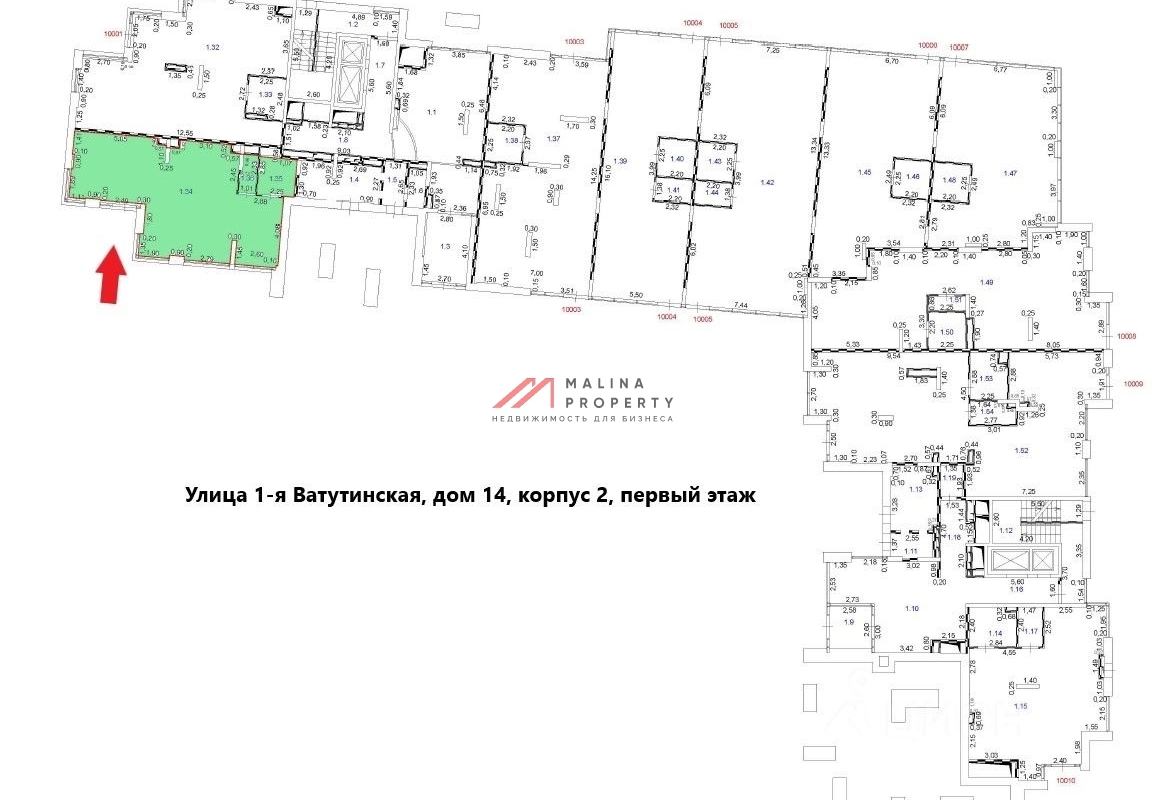 Продажа торгового помещения в ЖК "Russian Design District"