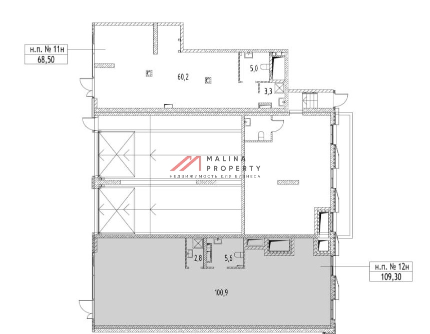 Продажа торгового помещения в ЖК Страна Озерная