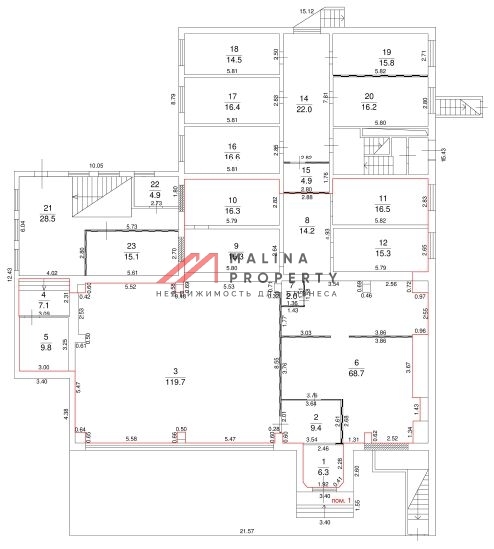 Продажа арендного бизнеса на ул. Каргопольской